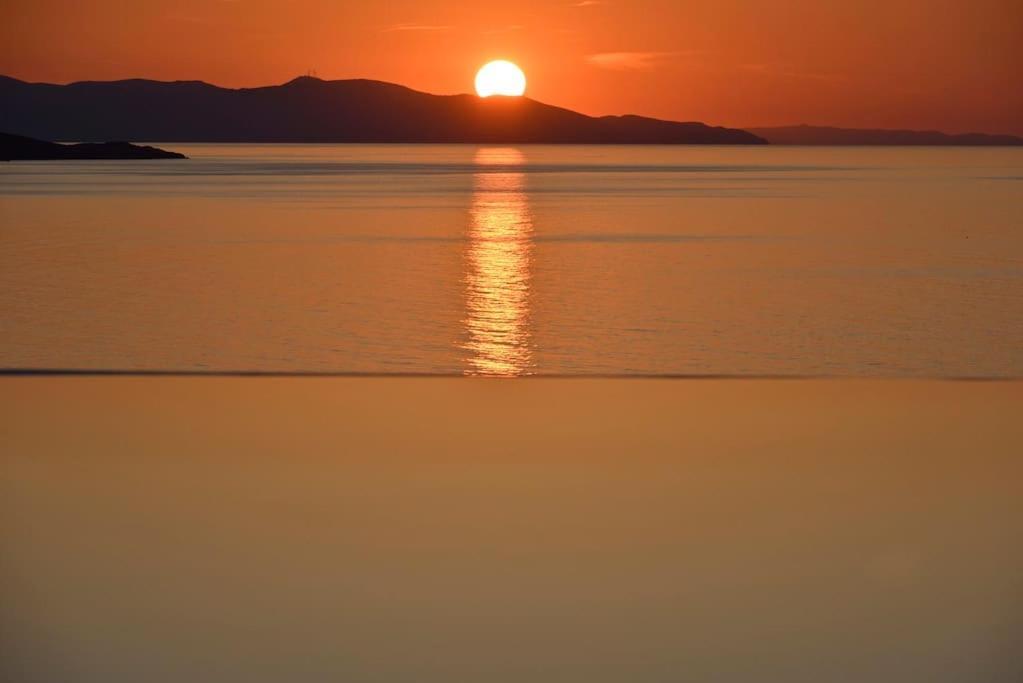 Mykonos Sea View Luxury Villa By Calypso Sunset Villas Mykonos Town Экстерьер фото