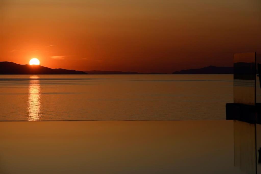 Mykonos Sea View Luxury Villa By Calypso Sunset Villas Mykonos Town Экстерьер фото
