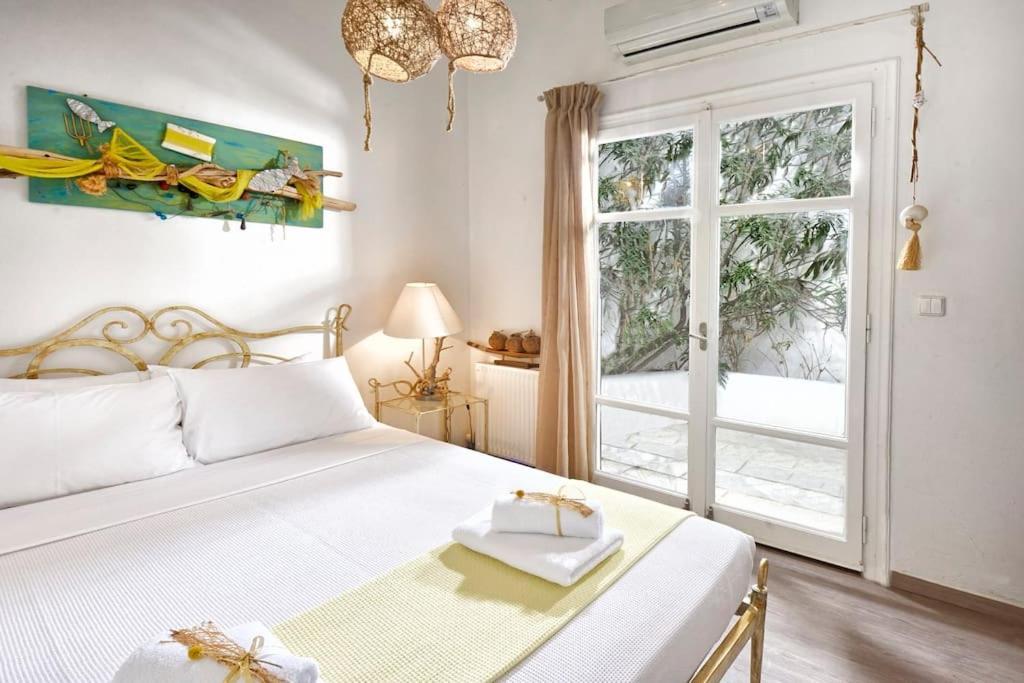 Mykonos Sea View Luxury Villa By Calypso Sunset Villas Mykonos Town Экстерьер фото